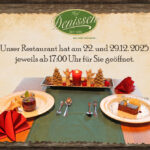 Öffnungszeiten zum Jahresende