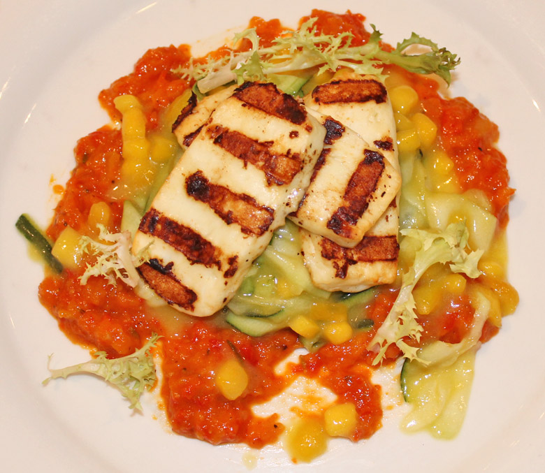 Vorspeise Halloumi gegrillt